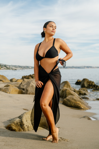 women's beach skirts; modest beach coverups