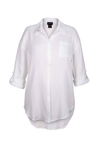 White Beach Shirt For Women