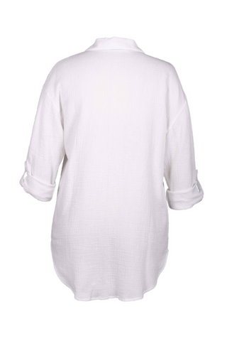 White Beach Shirt For Women