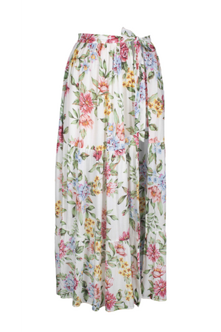 国内で当店のみ CFIERCE - CARTOON TIERED SKIRT Side Tie Skirt | London Tiered | The Perfect Beach Coverup