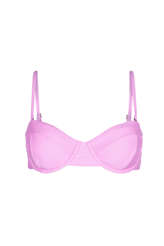 Pink Brooke Underwire Bikini Top