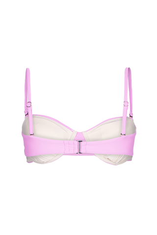 Pink Brooke Underwire Bikini Top