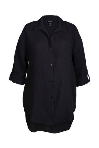 Black Beach Shirt For Women