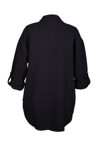 Black Beach Shirt For Women