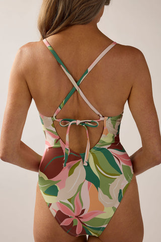 Mila Tie-back Crochet One Piece