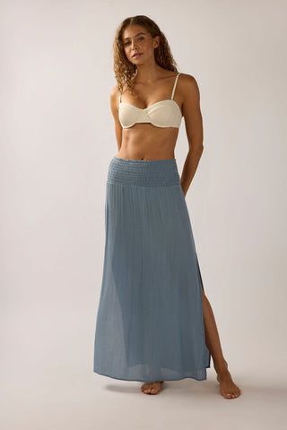 Savannah Smocked Waist Skirt