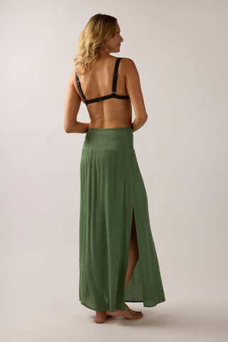 Savannah Smocked Waist Skirt